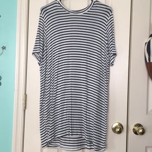 Striped T-shirt Dress